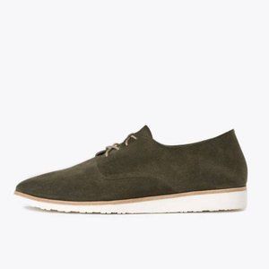 Like NEW Nisolo Sedona Travel Derby - Forest Green Sz 8.5
